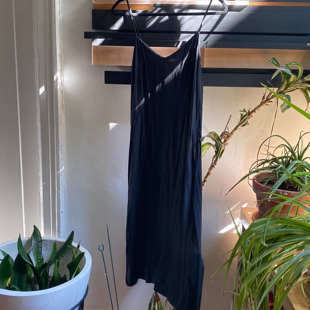 The great Eros black silk slip